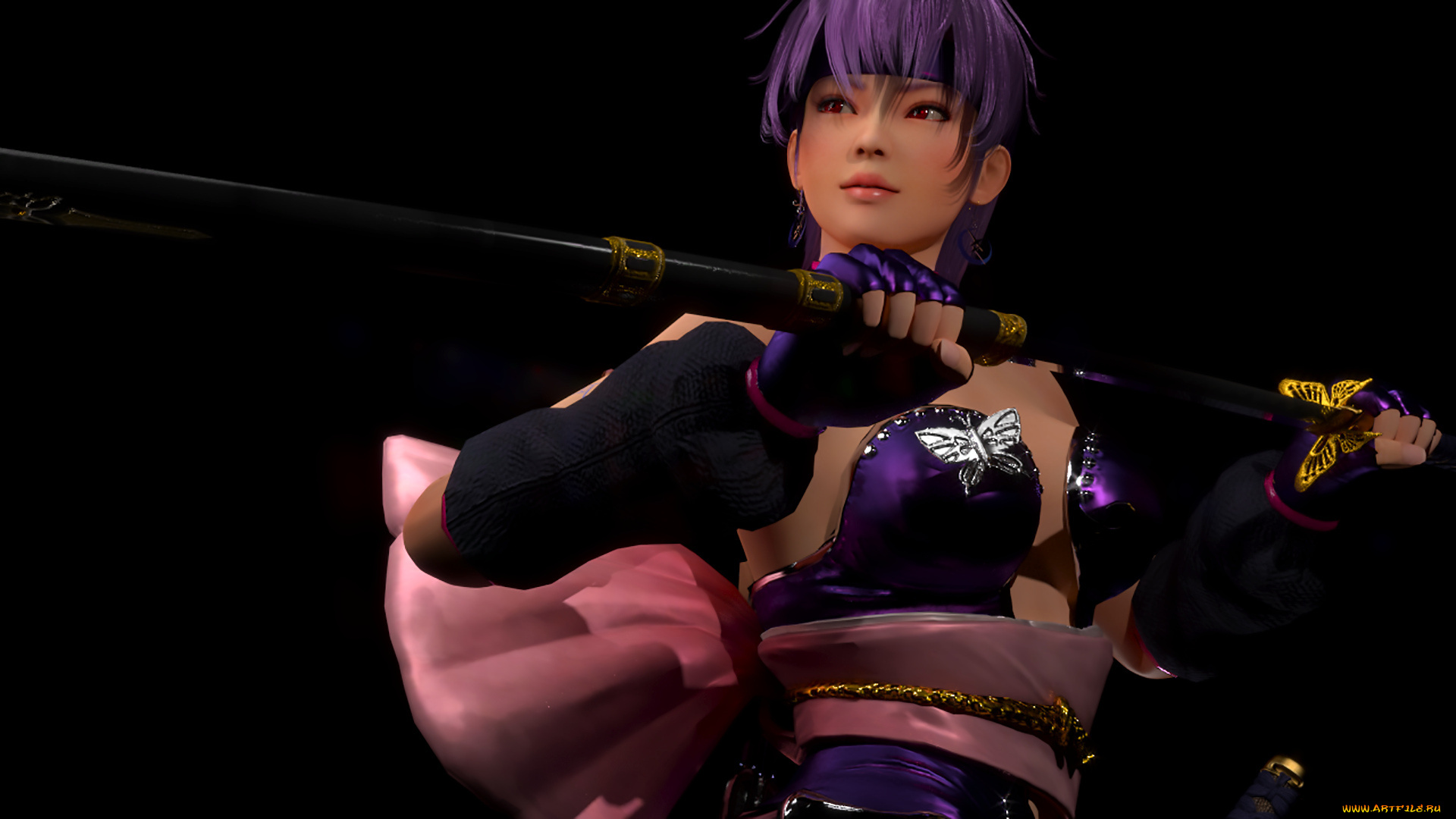 3д, графика, фантазия, , fantasy, девушка, взгляд, фон