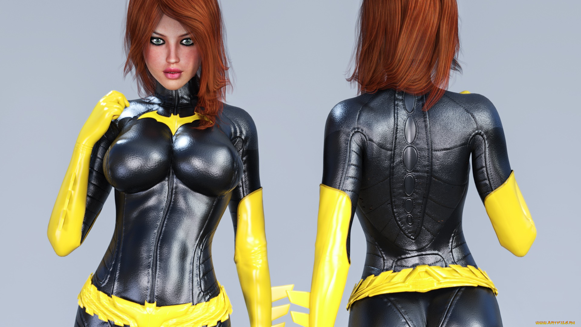 3д, графика, люди, , people, девушки, взгляд, фон