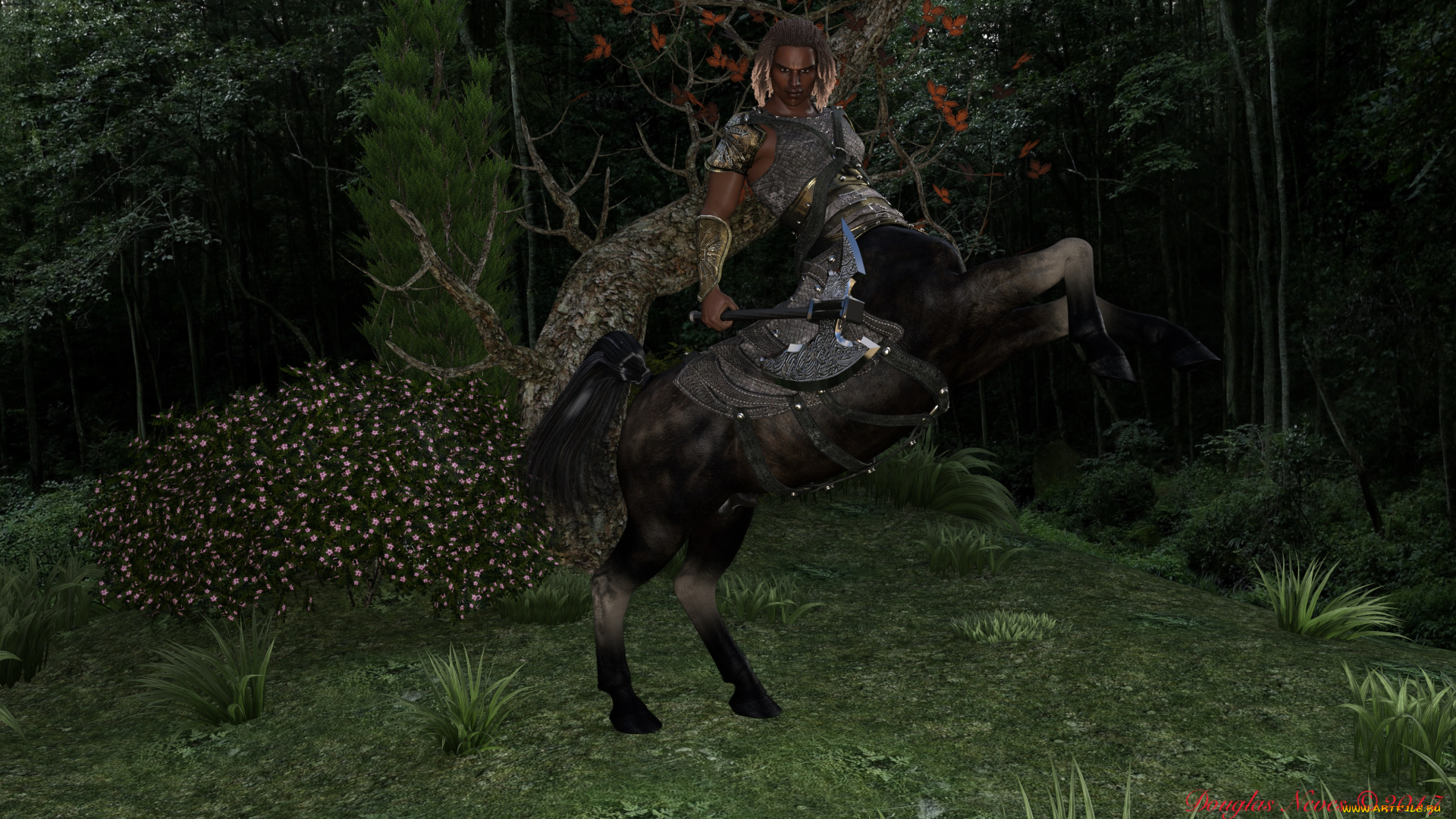 3д, графика, существа, , creatures, centaur