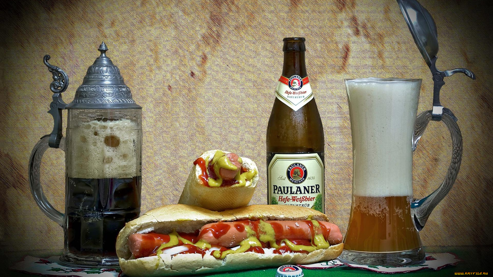 бренды, бренды, напитков, , разное, хот, дог, пиво, напиток, кружка, бутылка