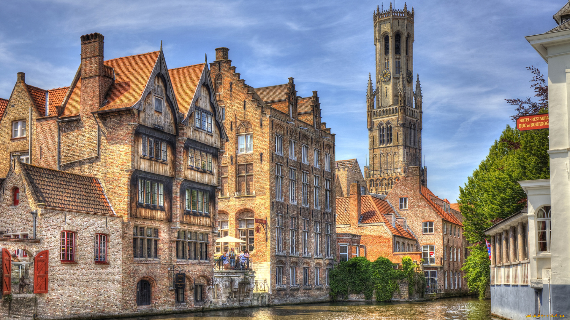 brugge, города, брюгге, , бельгия, простор
