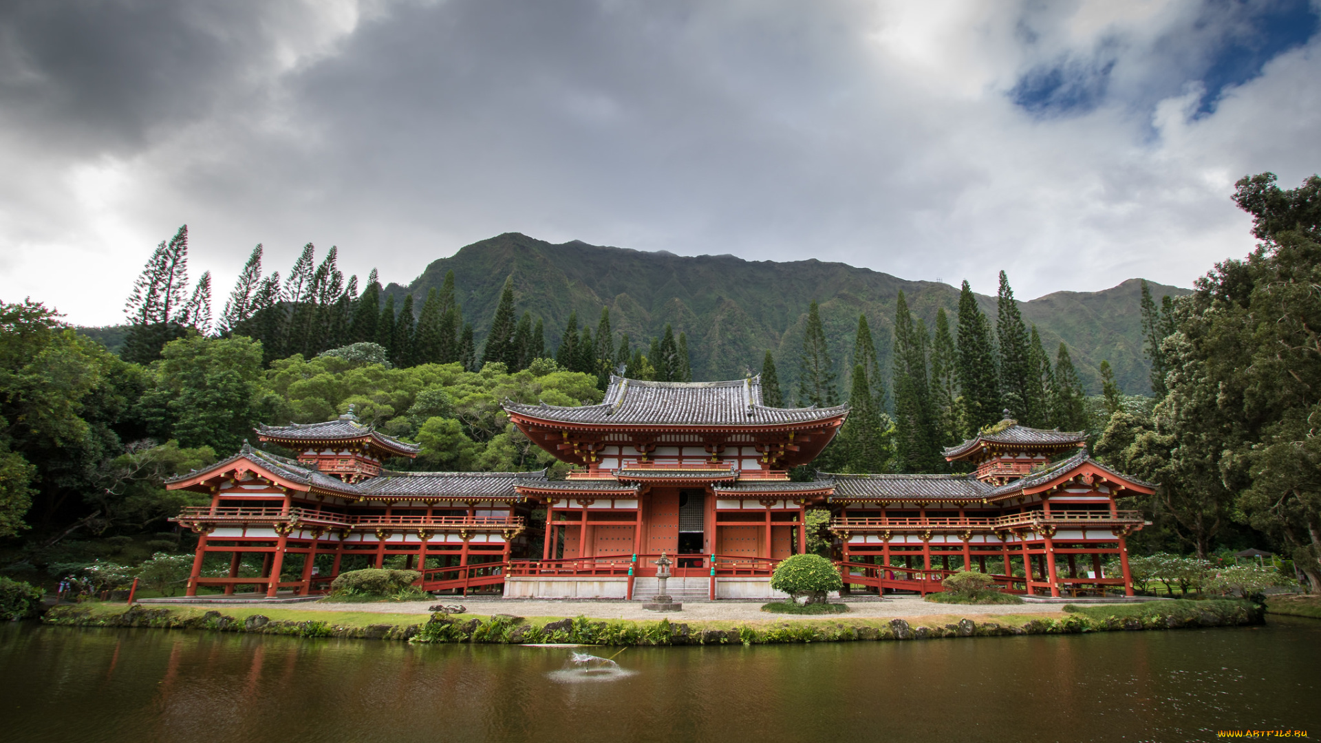 buddhist, temple, hawaii, города, -, буддийские, и, другие, храмы, храм