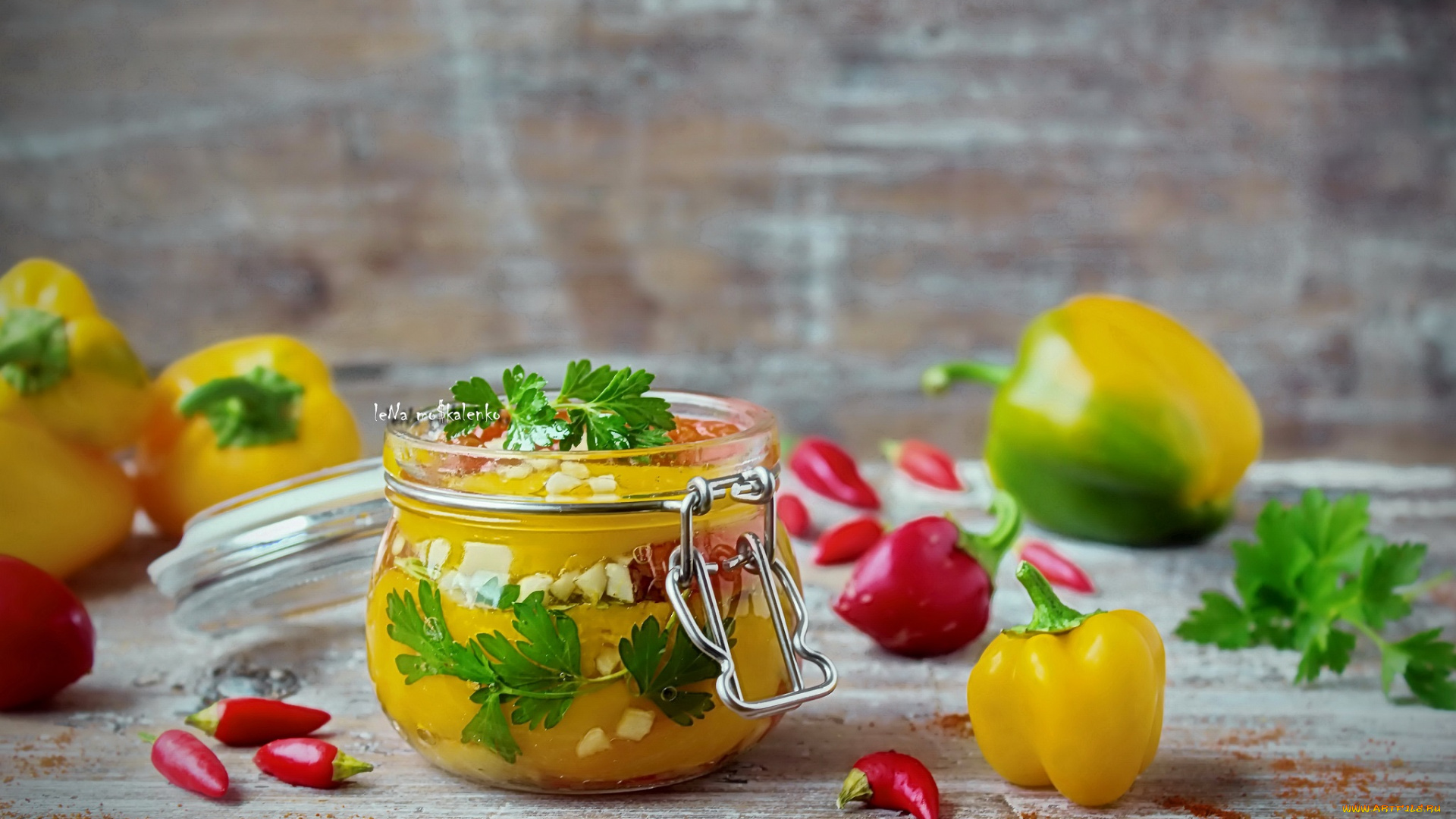 еда, перец, икра, банка, зелень