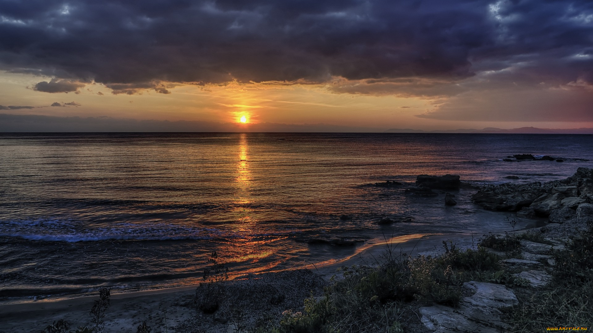 природа, моря, океаны, простор