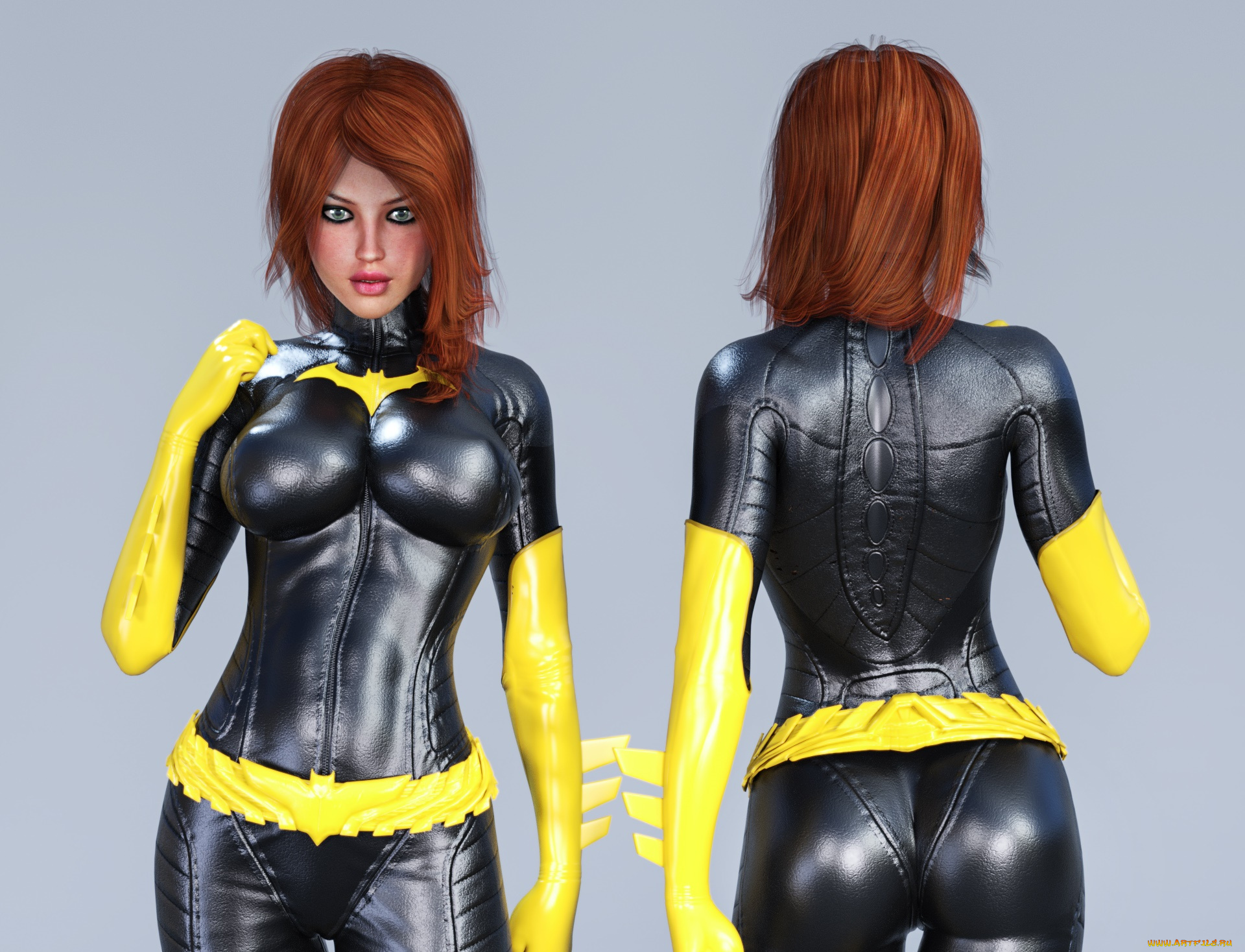 3д, графика, люди, , people, девушки, взгляд, фон