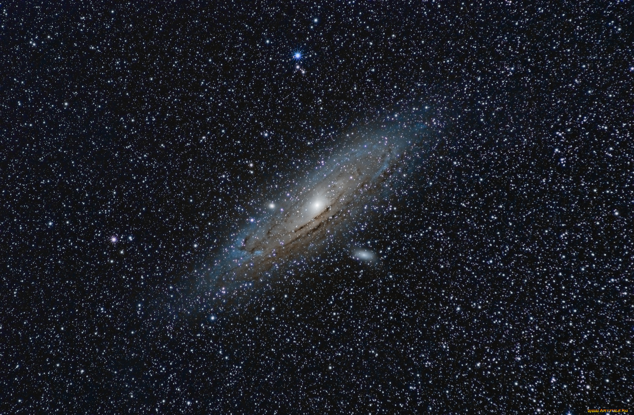 космос, галактики, туманности, andromeda, galaxy, галактика, андромеды, m31