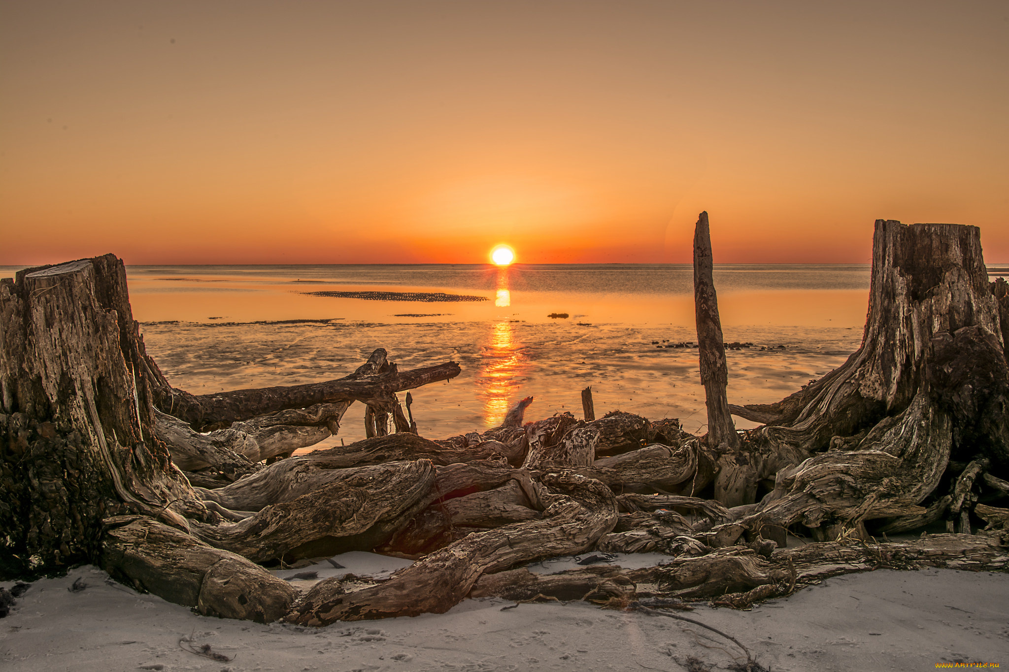 природа, восходы, закаты, простор