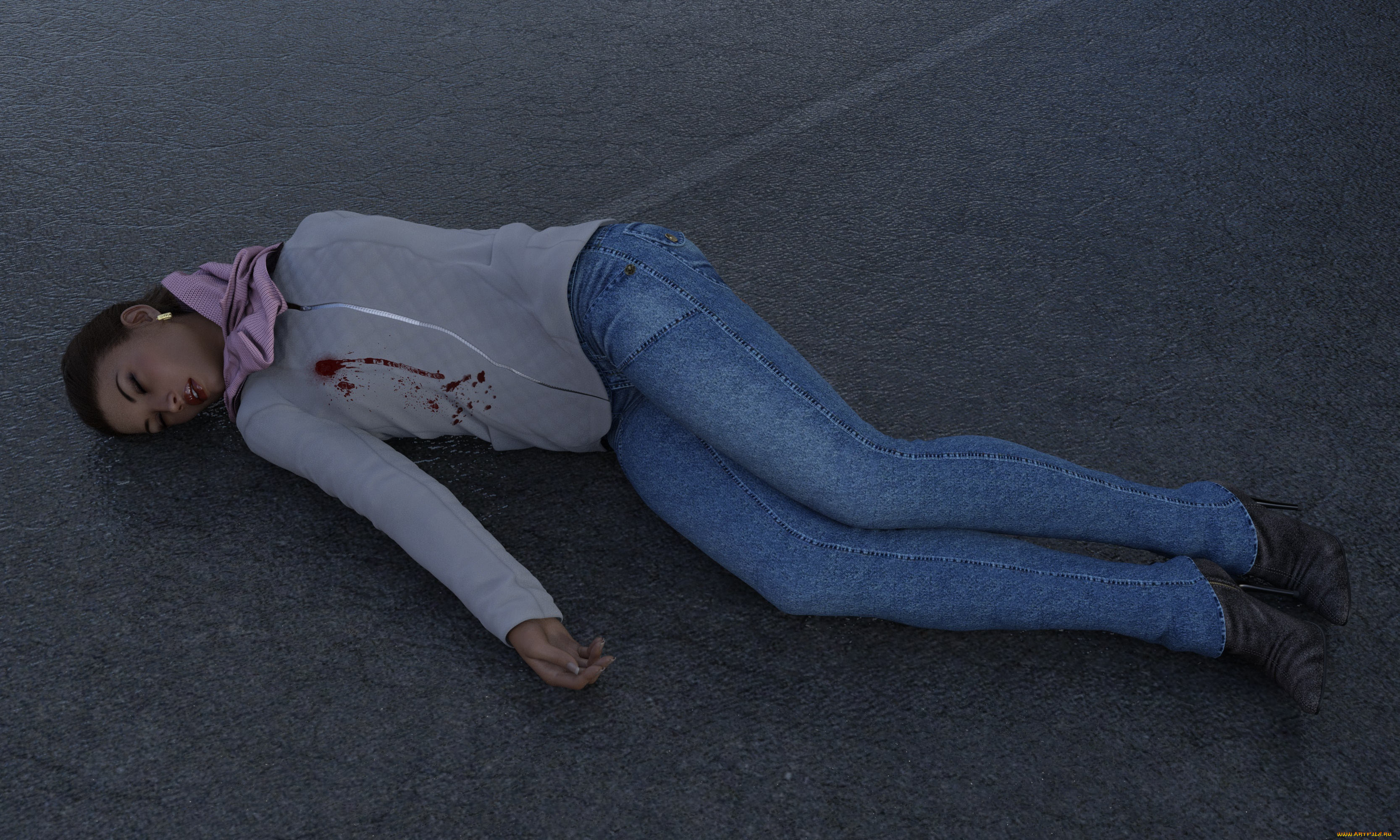 she, wolf, 3д, графика, фантазия, , fantasy, персонаж