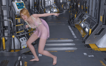 Картинка 3д+графика фантазия+ fantasy фон взгляд девушка