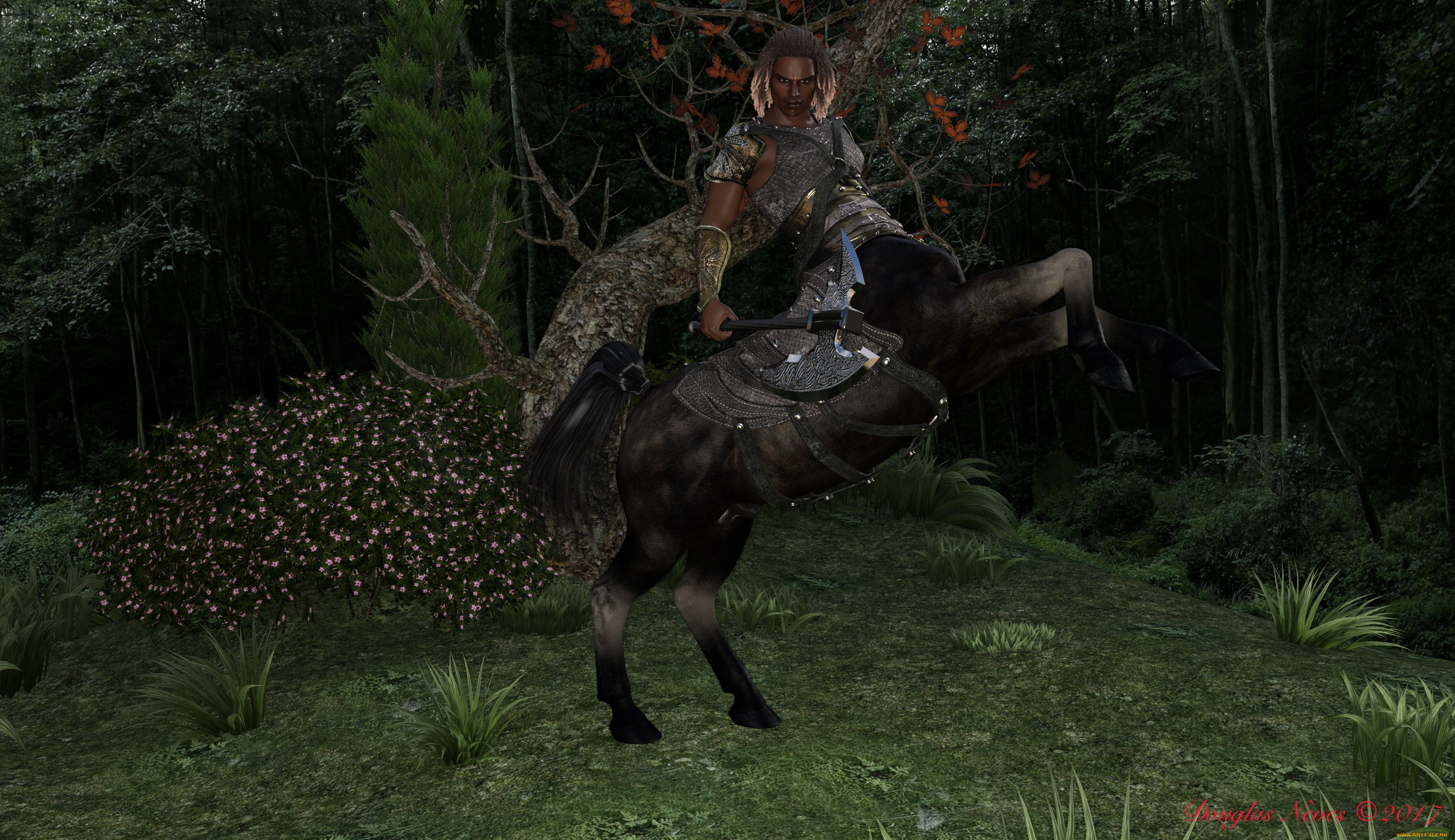 3д, графика, существа, , creatures, centaur