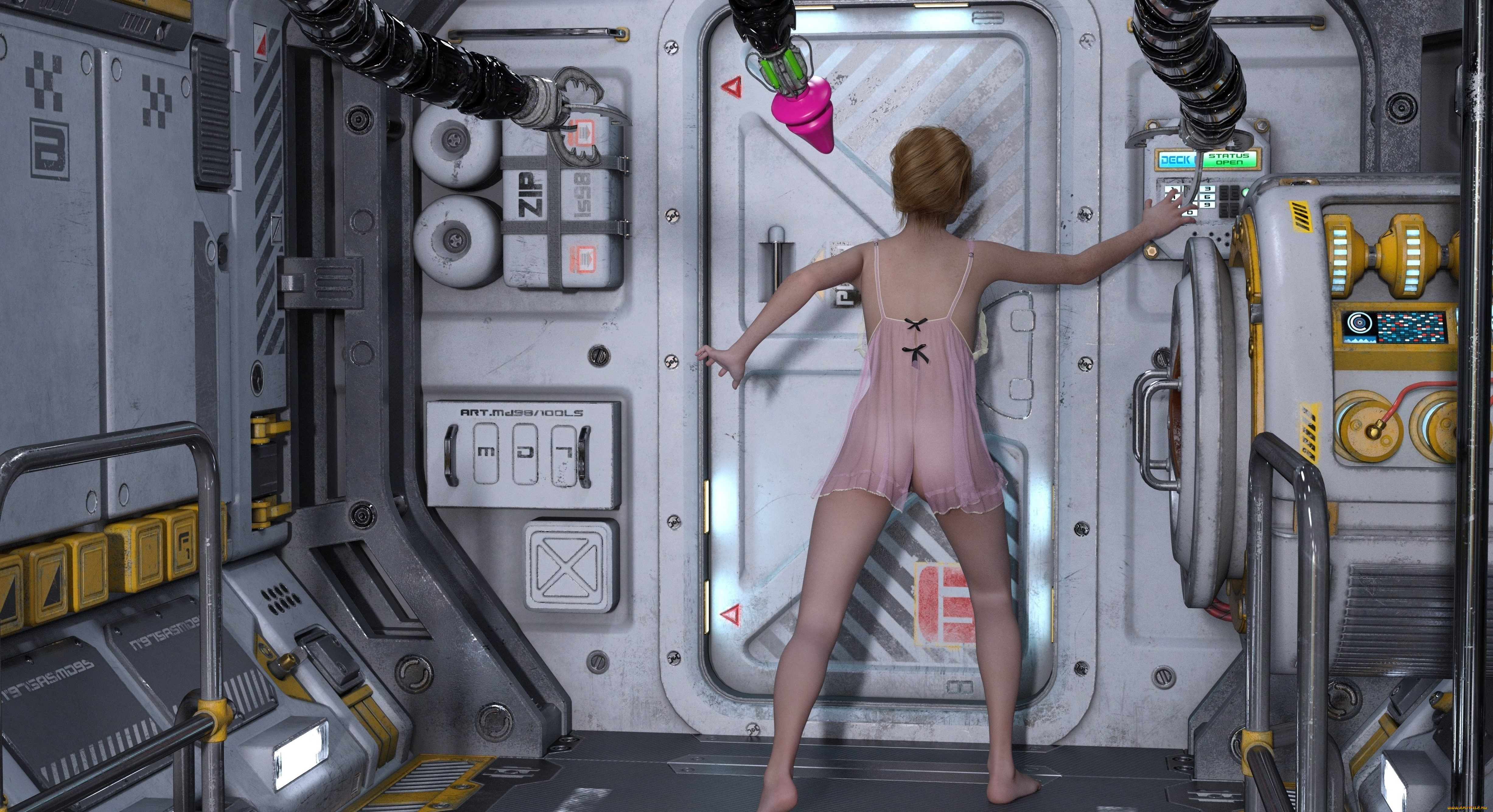 3д, графика, фантазия, , fantasy, взгляд, фон, девушка