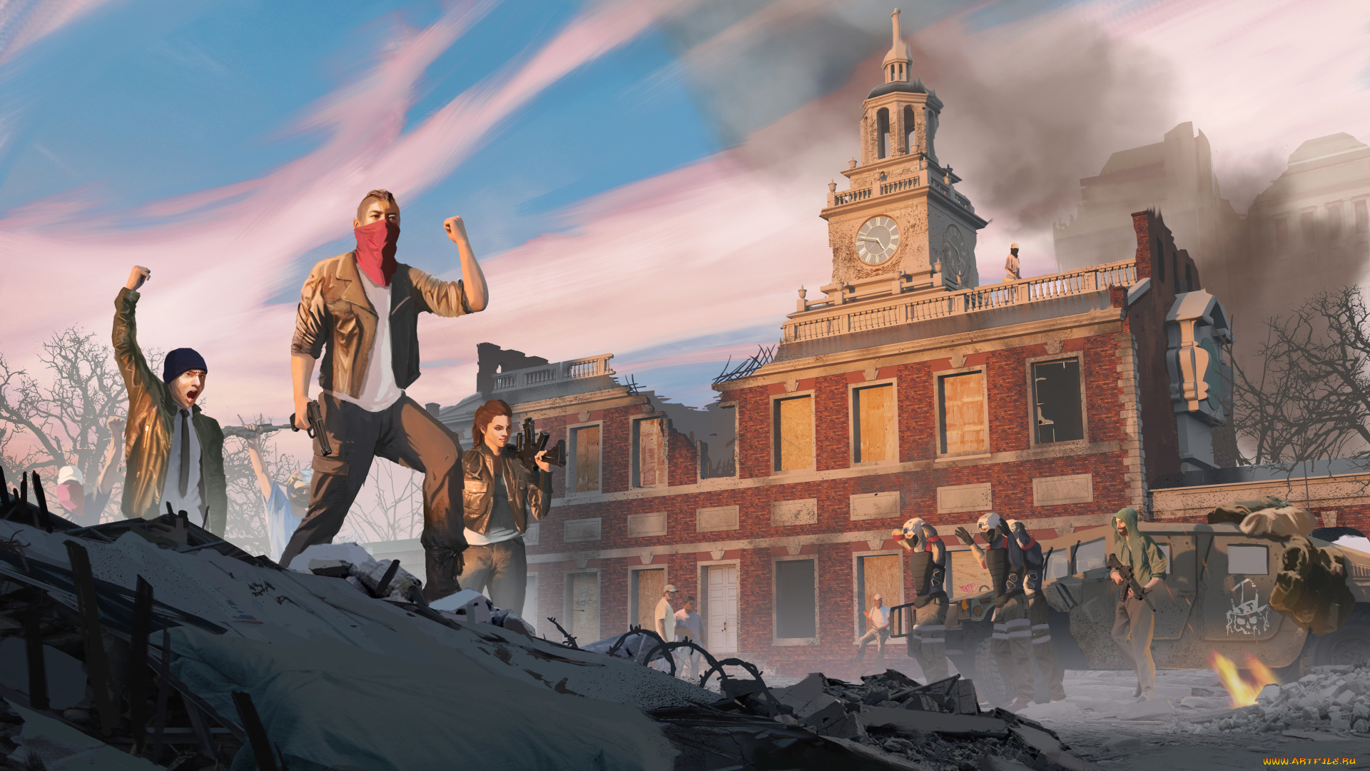 видео, игры, homefront, , the, revolution, the, revolution, action, шутер