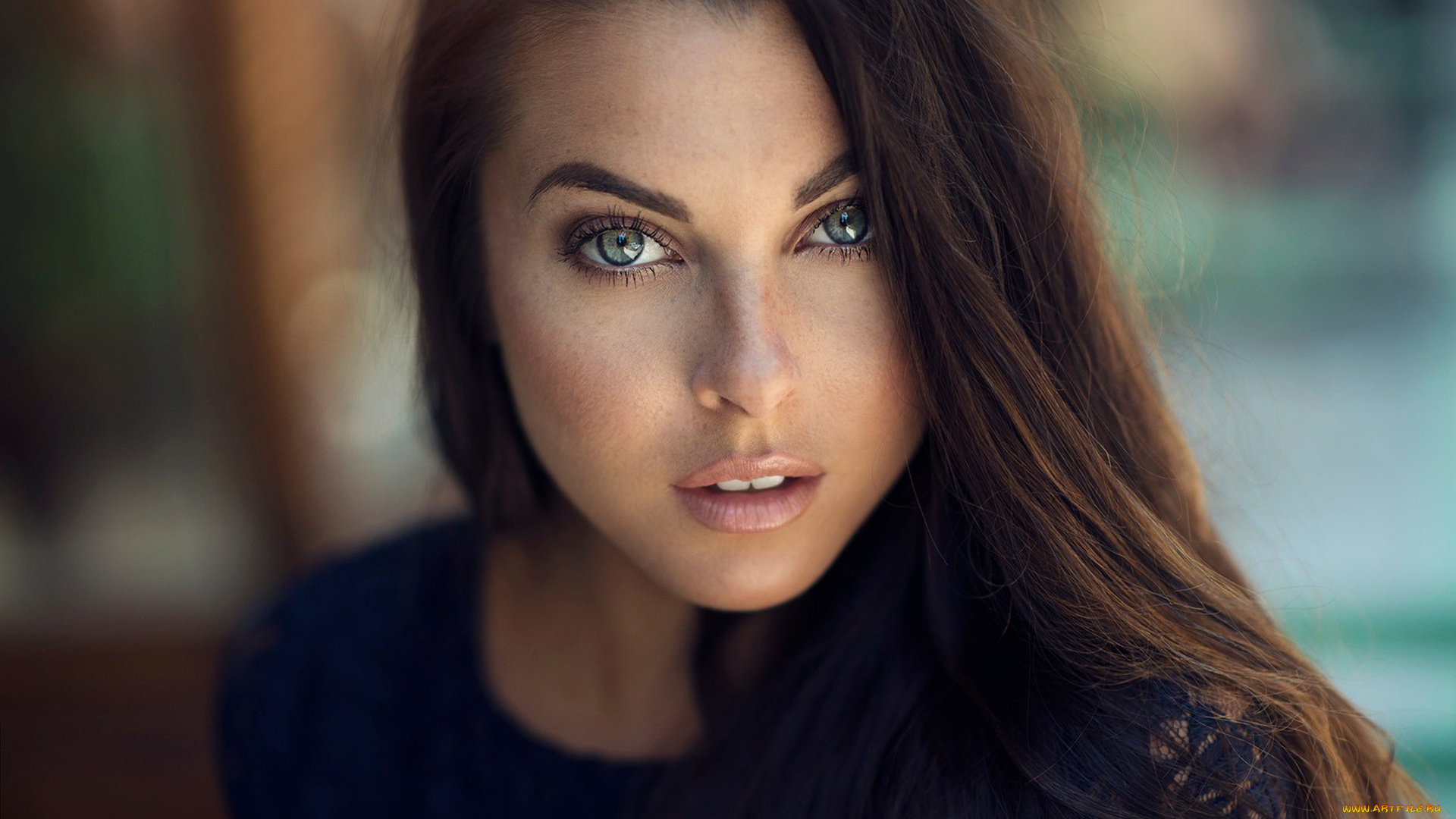 krystina, девушки, -, лица, , портреты, девушка, красотка, модель, брюнетка, лицо, портрет, причёска, взгляд, макияж