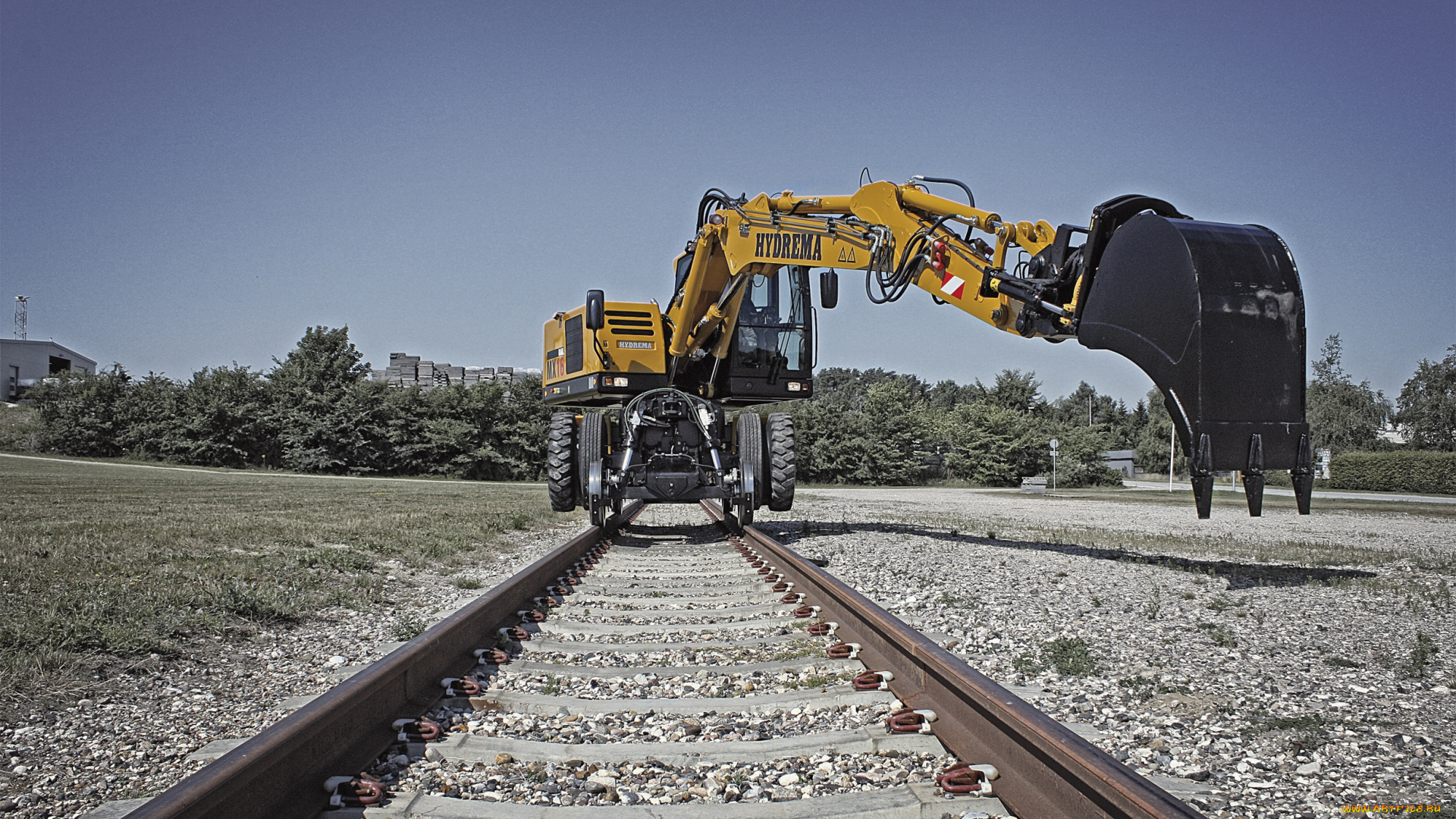 техника, экскаваторы, hydrema