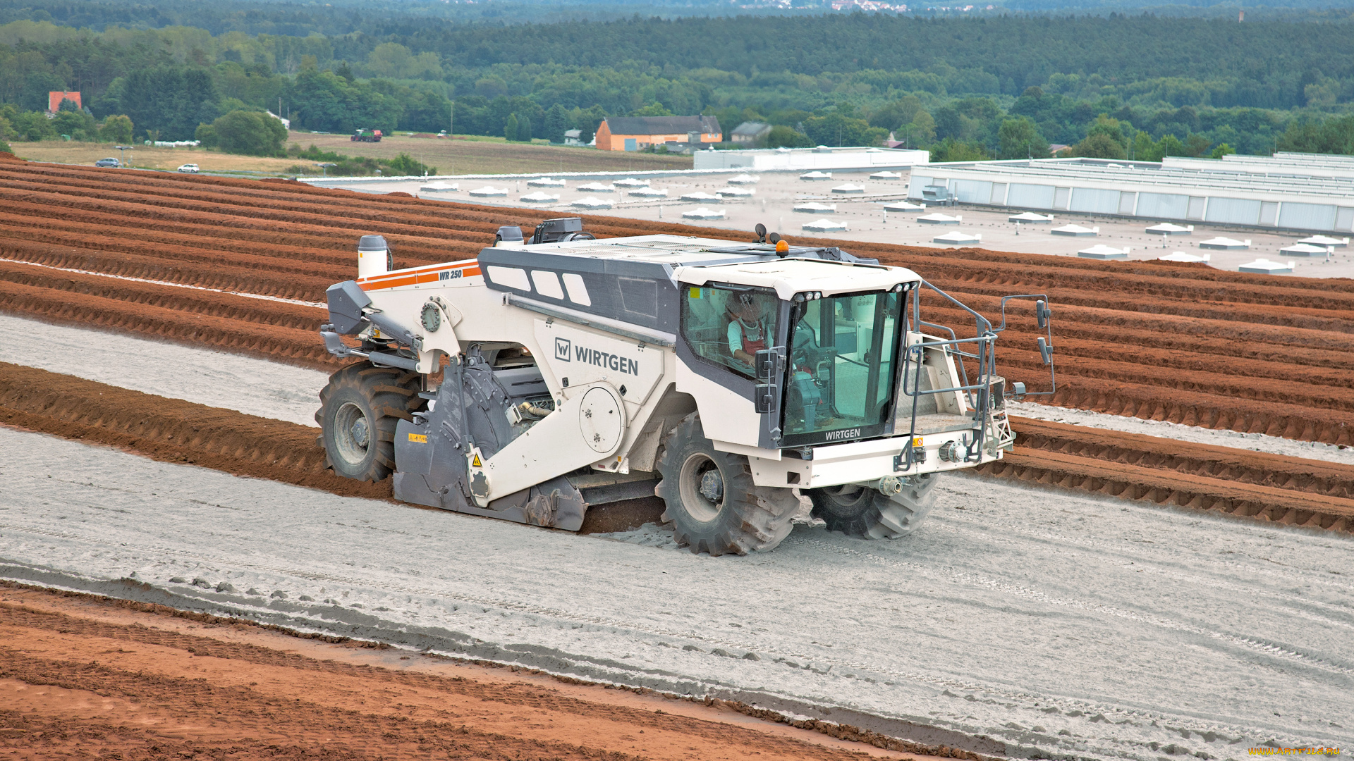 техника, грейдеры, wirtgen