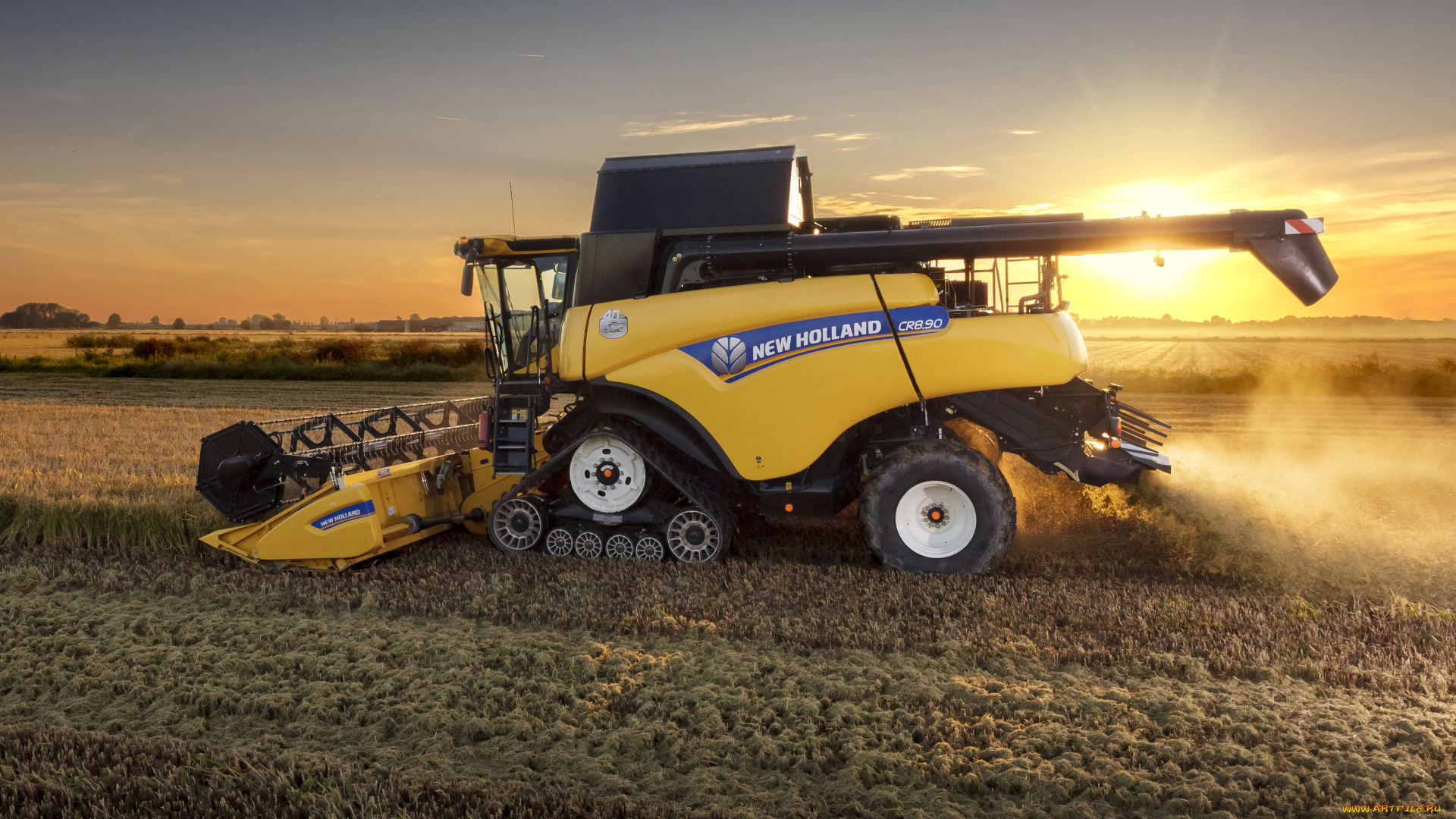 техника, комбайны, new, holland