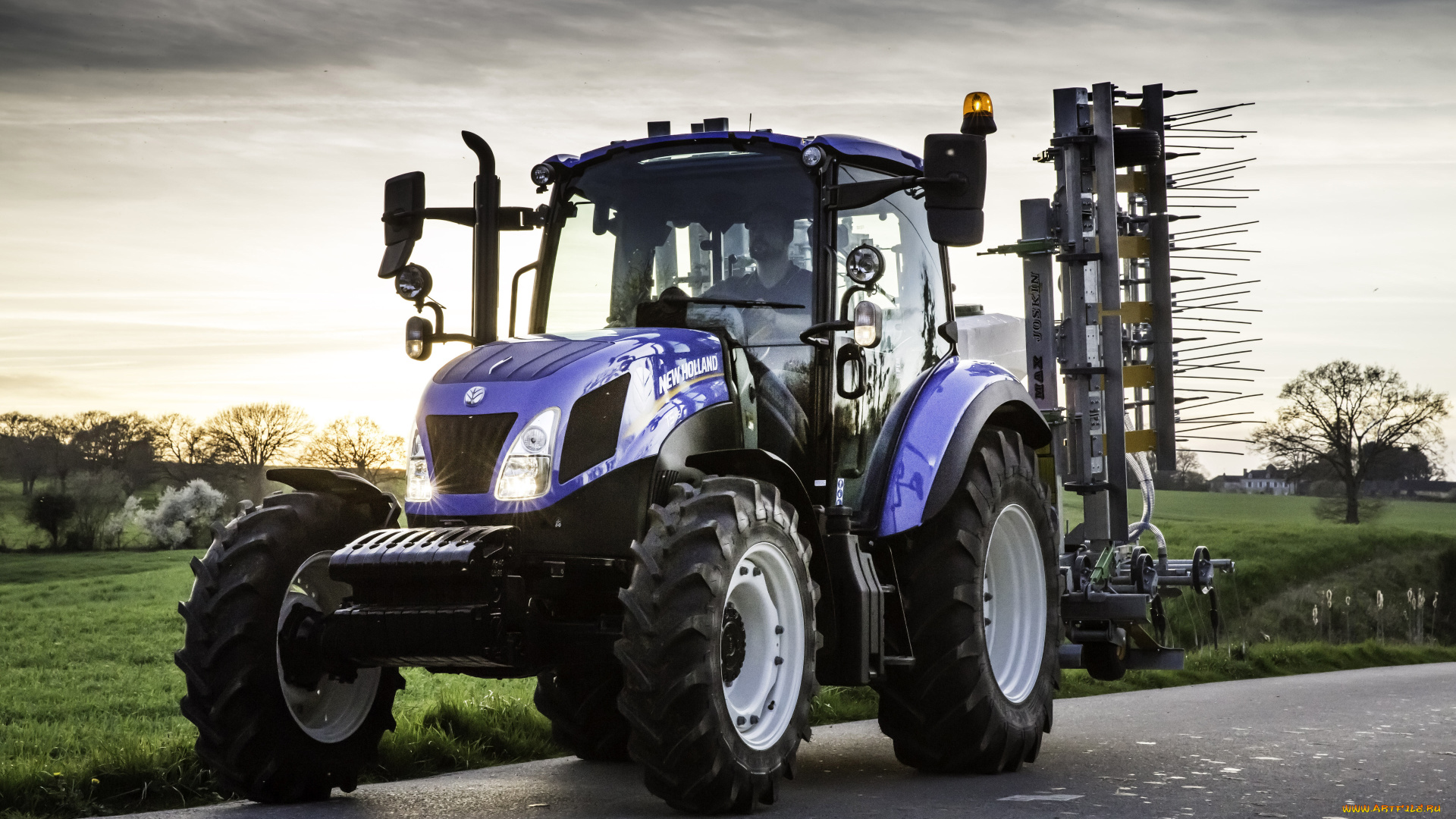 техника, тракторы, new, holland