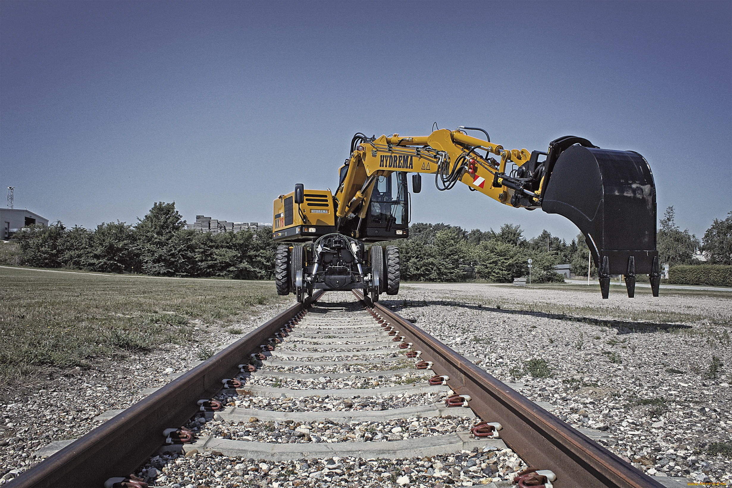 техника, экскаваторы, hydrema