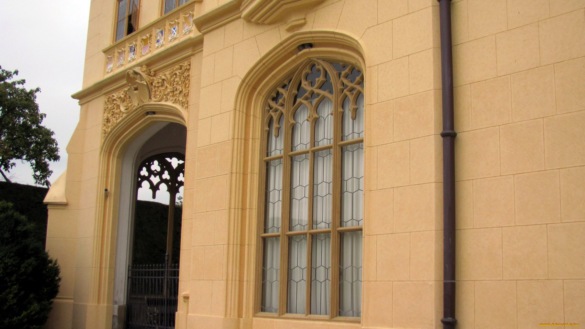 lednice, castle, города, замок, леднице, , чехия, lednice, castle