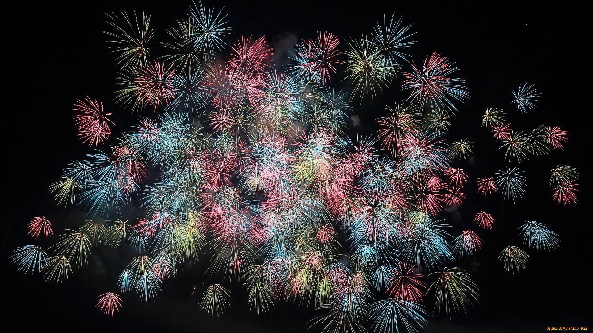 разное, салюты, , фейерверки, небо, салют