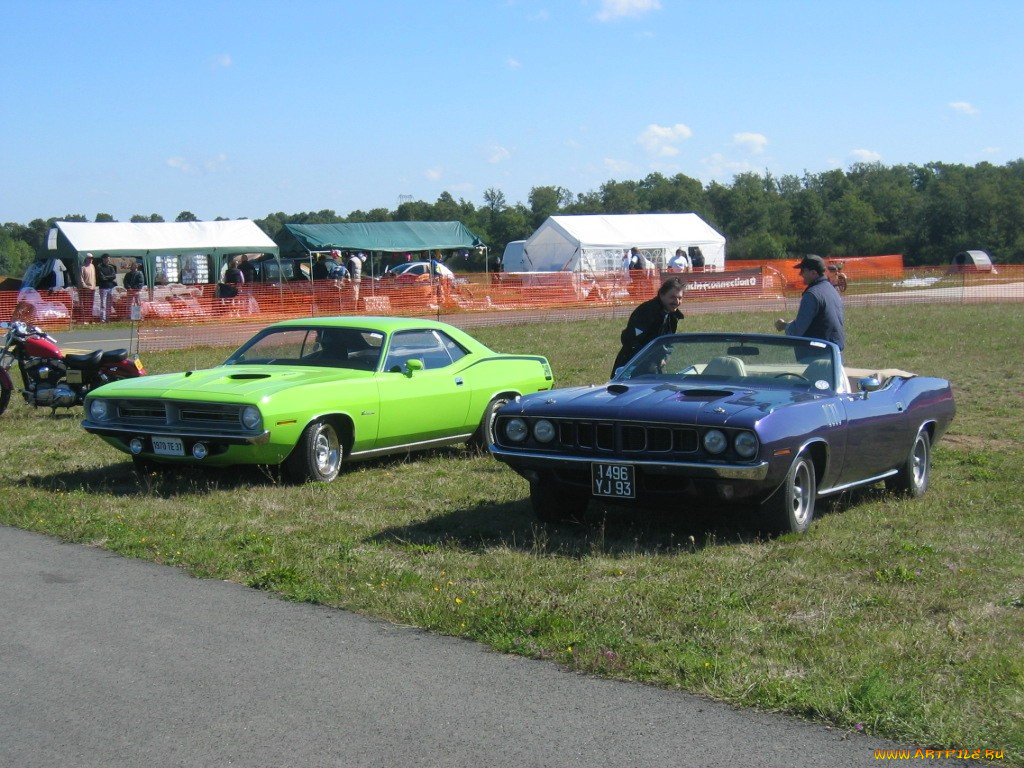 автомобили, разные, вместе