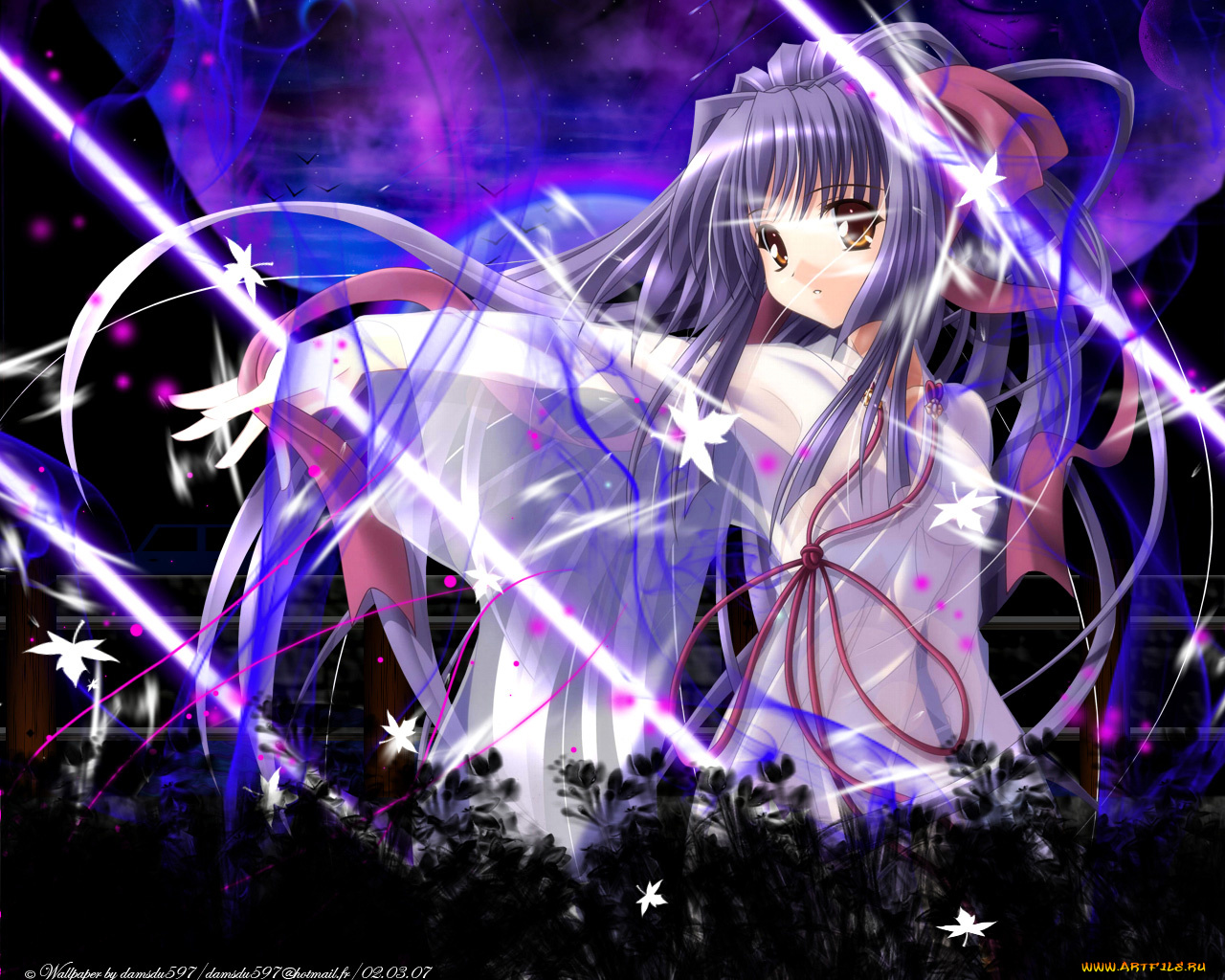 аниме, moonlight, lady