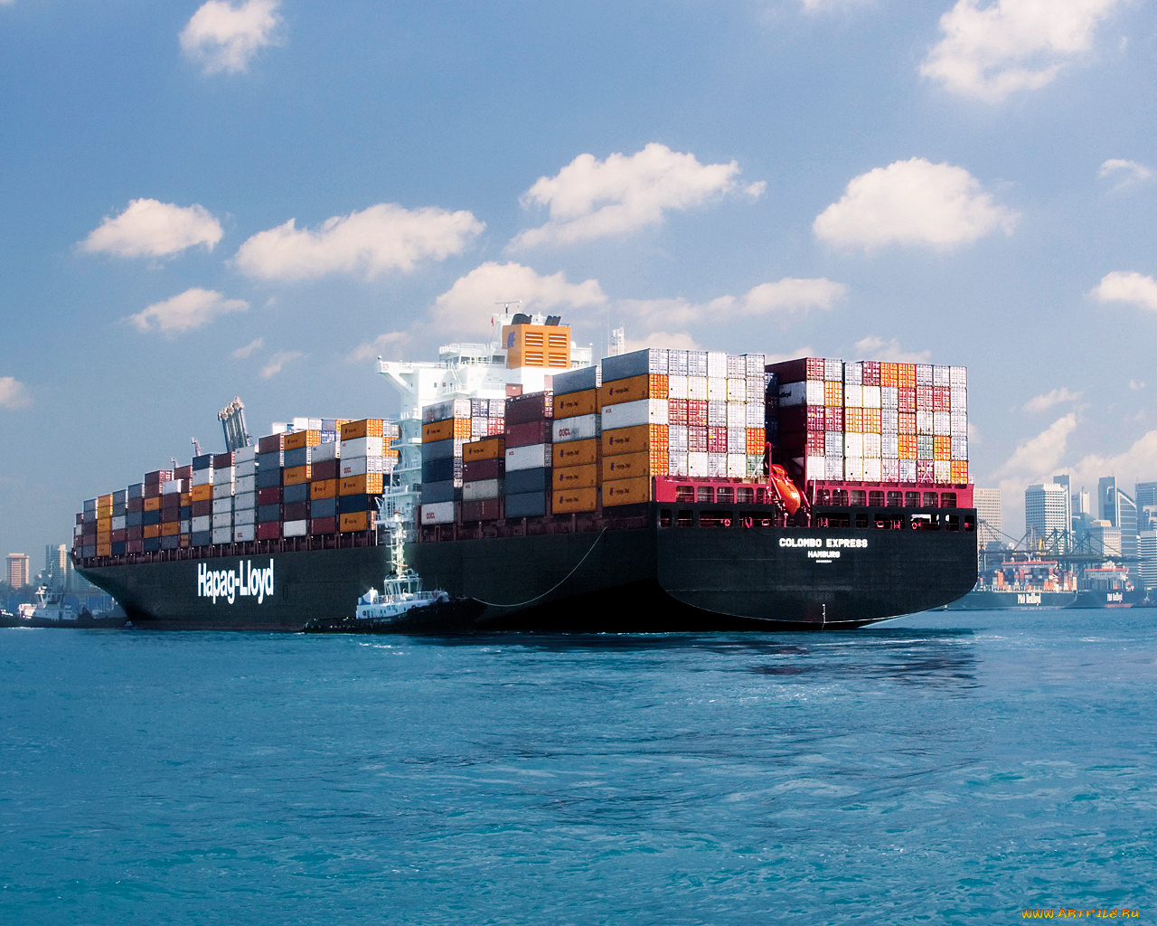 корабли, баржи