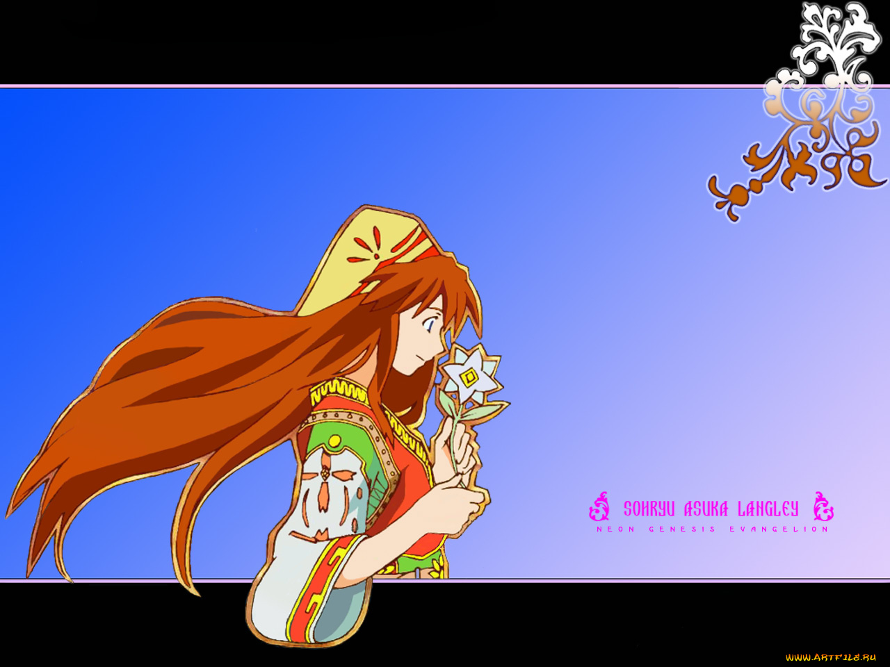 asuka, аниме, evangelion