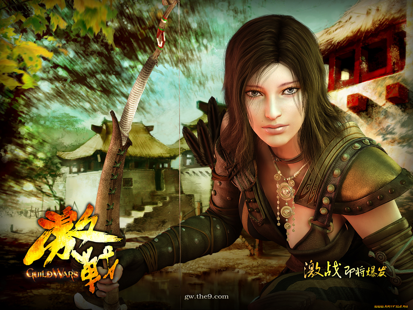 видео, игры, guild, wars, nightfall