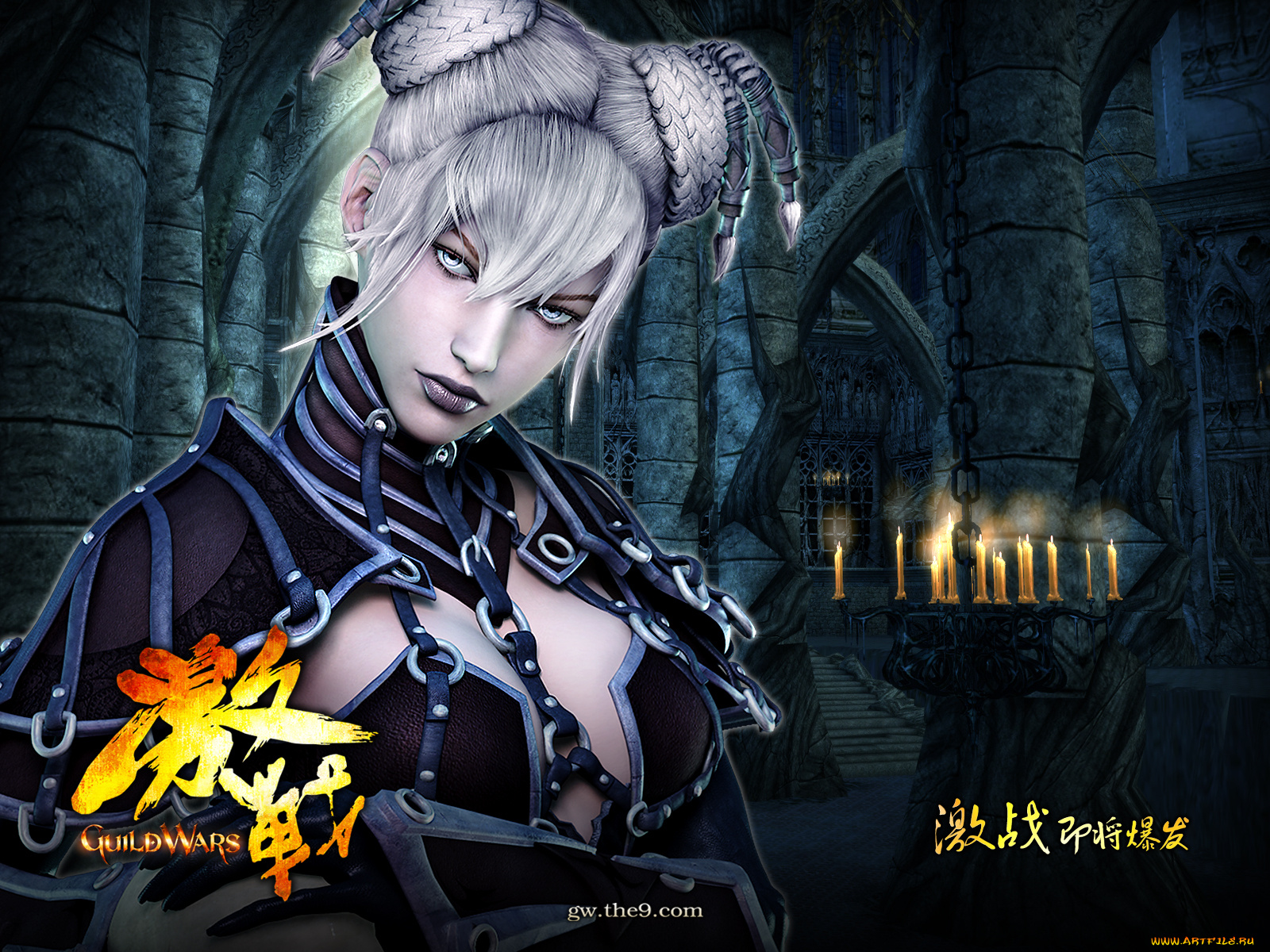 видео, игры, guild, wars, nightfall