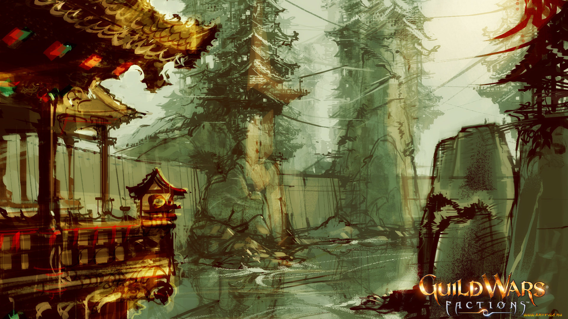 видео, игры, guild, wars, factions