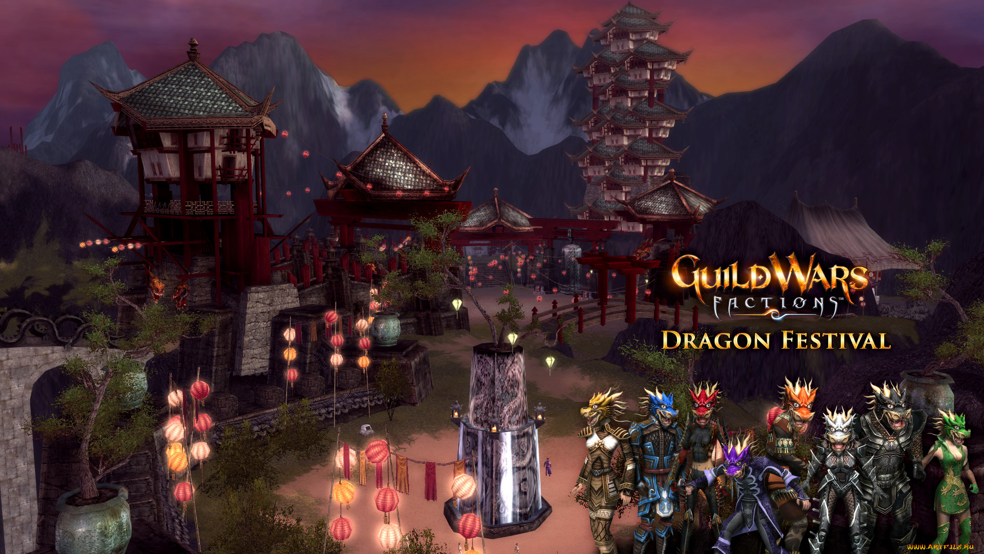 видео, игры, guild, wars, factions