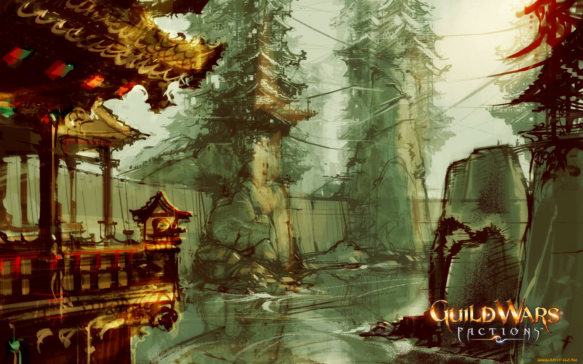 видео, игры, guild, wars, factions