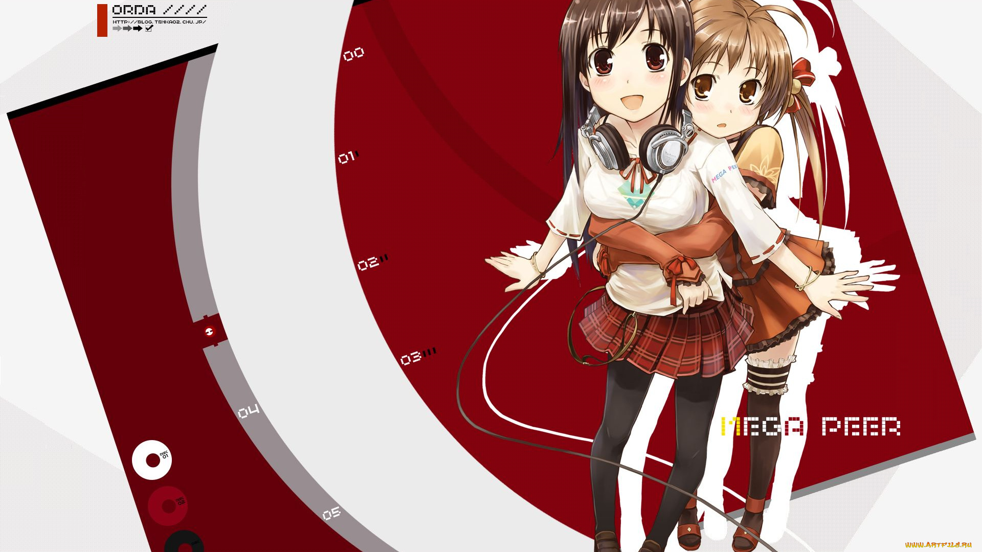 аниме, headphones, instrumental