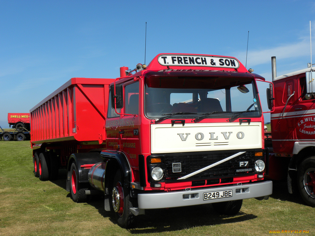 автомобили, volvo, trucks