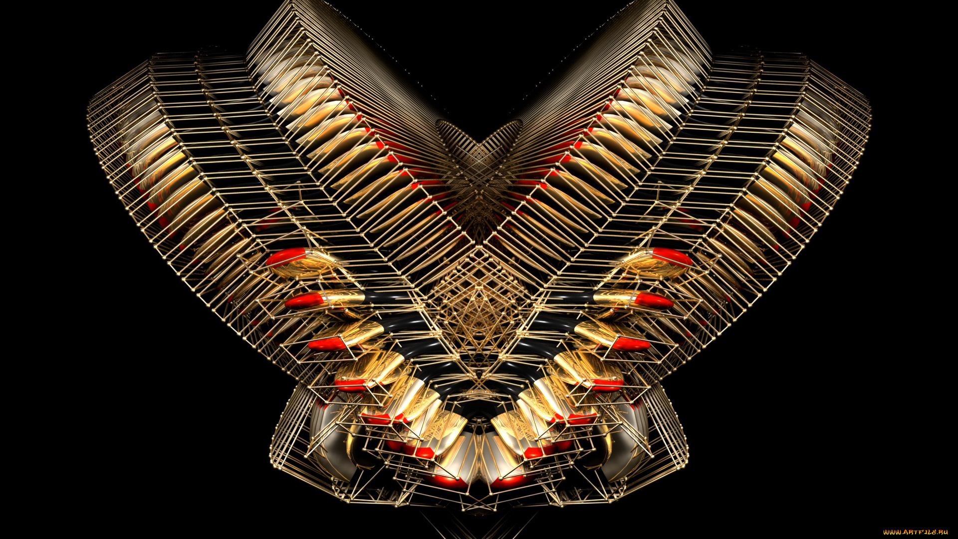 3д, графика, fractal, фракталы