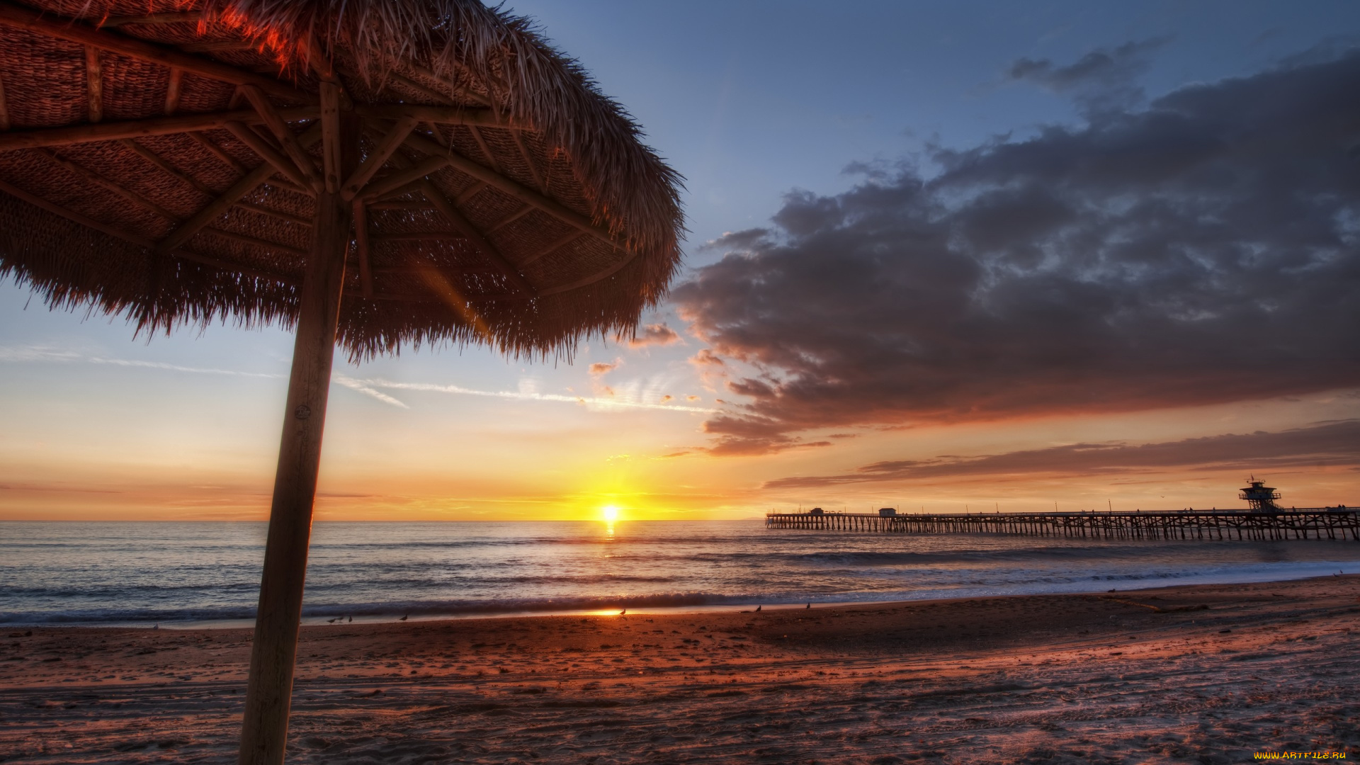 природа, восходы, закаты