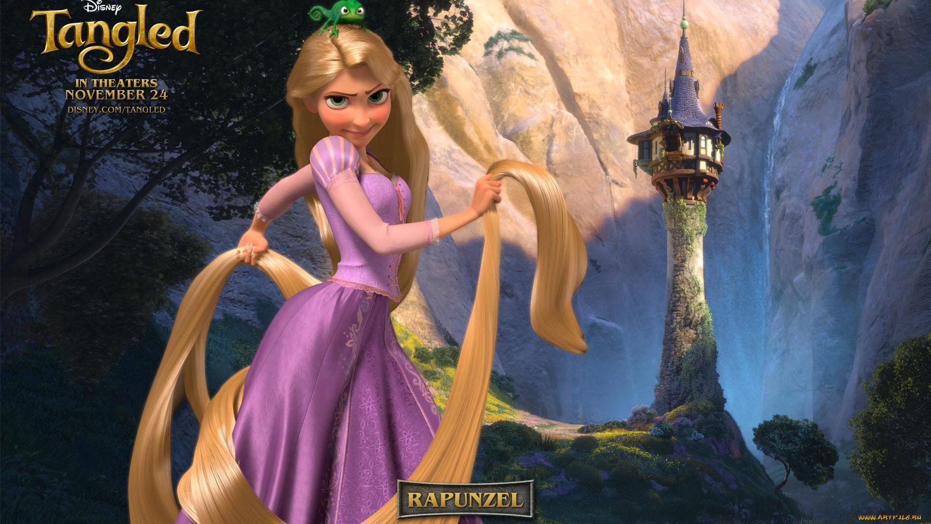 tangled, мультфильмы