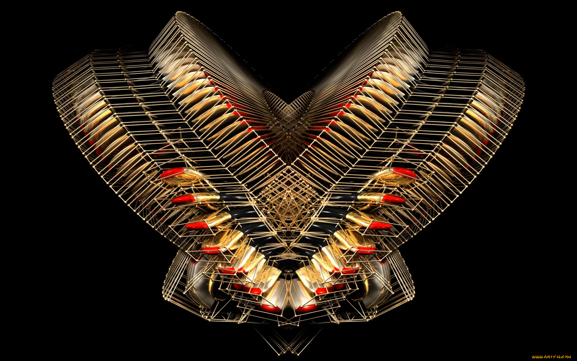 3д, графика, fractal, фракталы