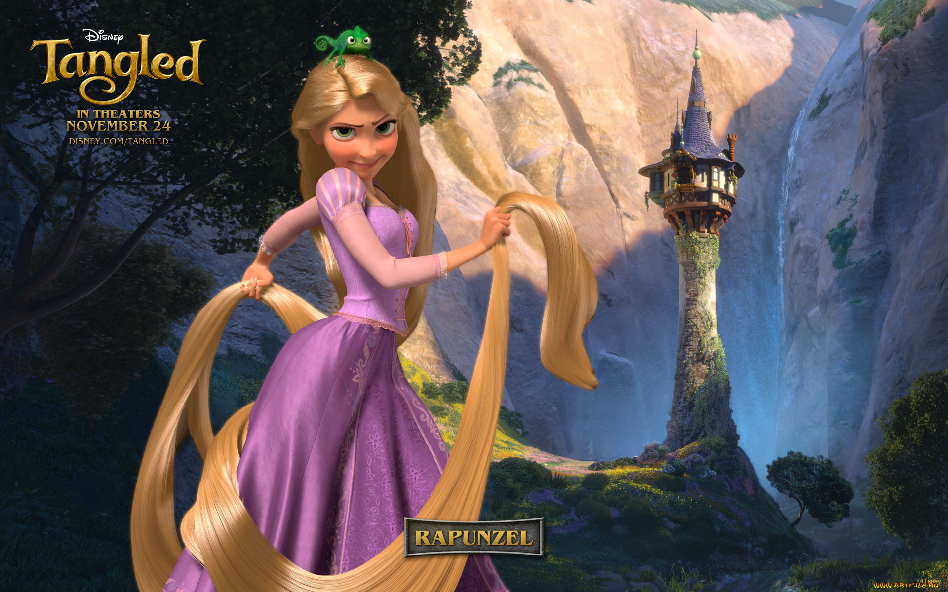 tangled, мультфильмы