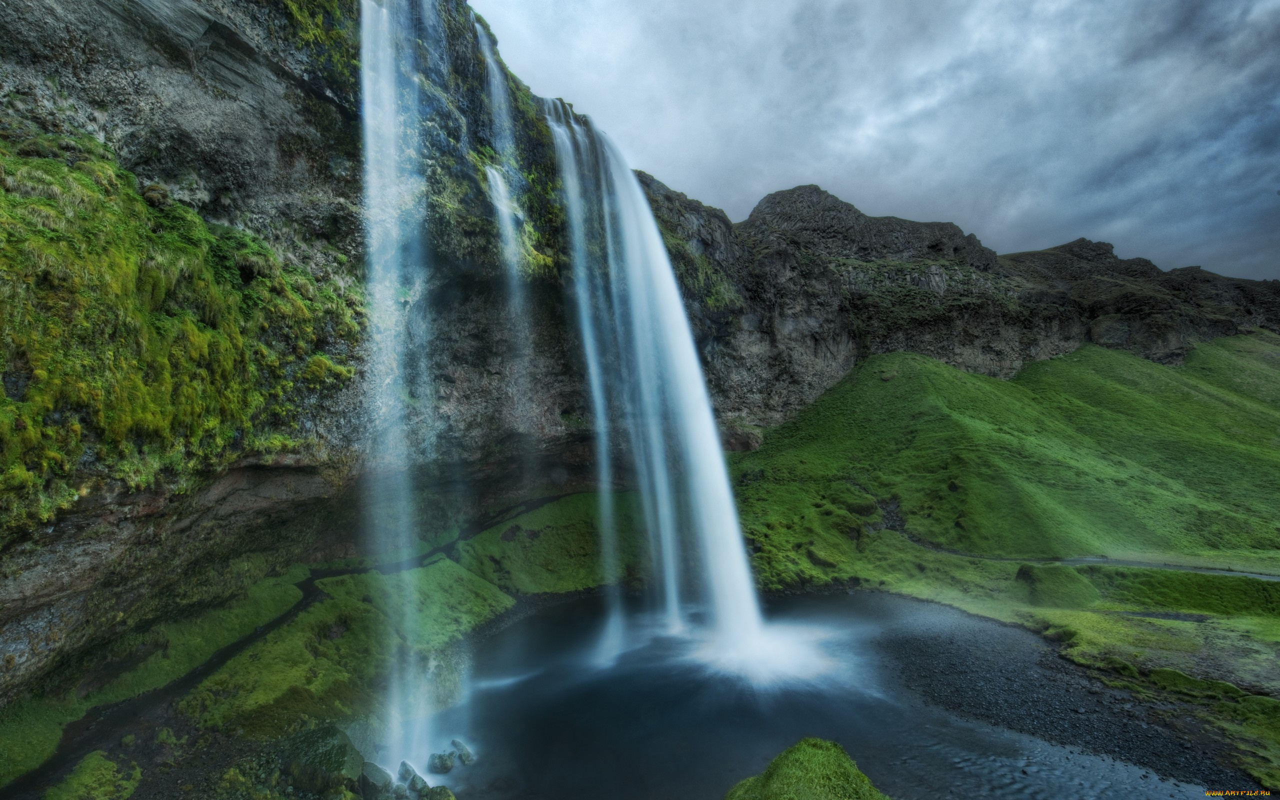 природа, водопады