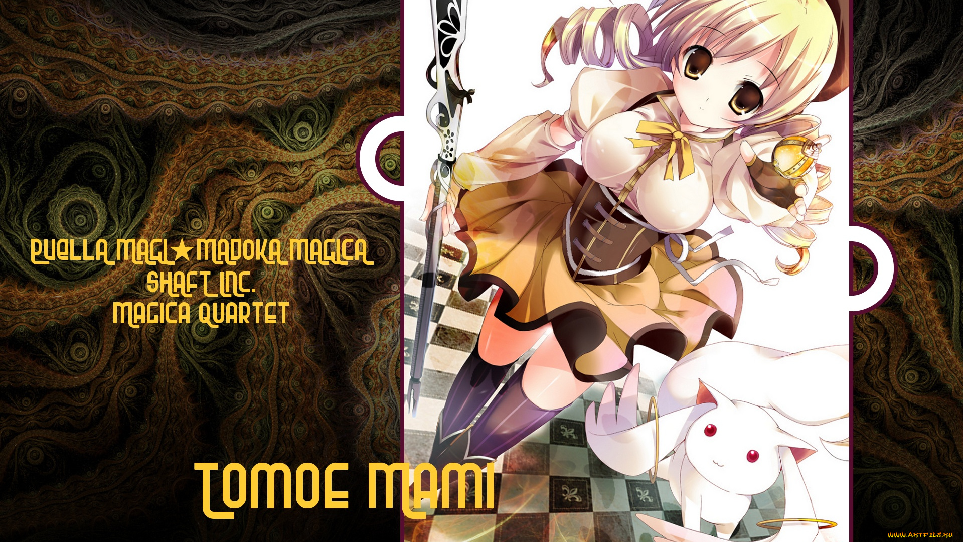 аниме, mahou, shoujo, madoka, magika, девушка
