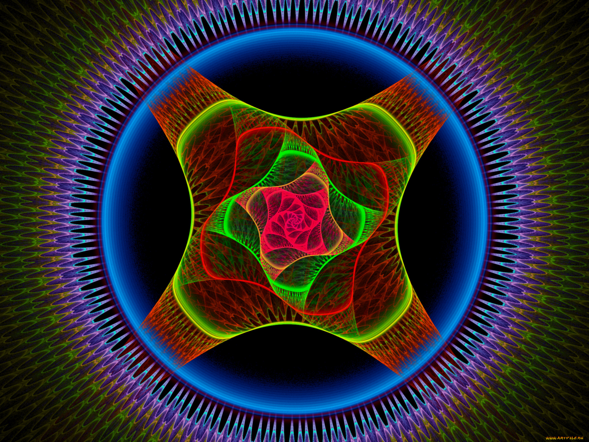 3д, графика, fractal, фракталы, абстракция, темный, фон, узор