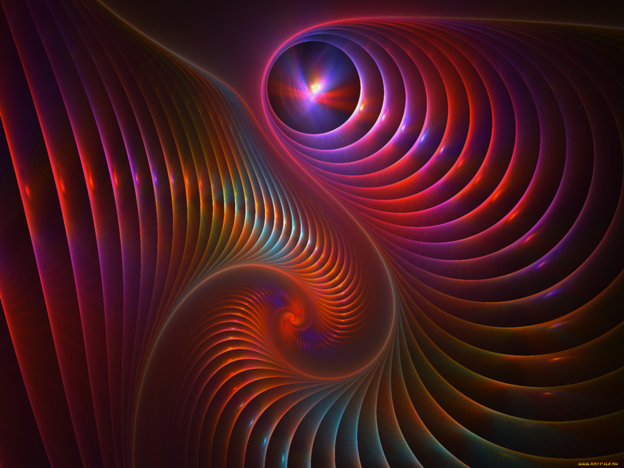 3д, графика, fractal, фракталы, абстракция, узор