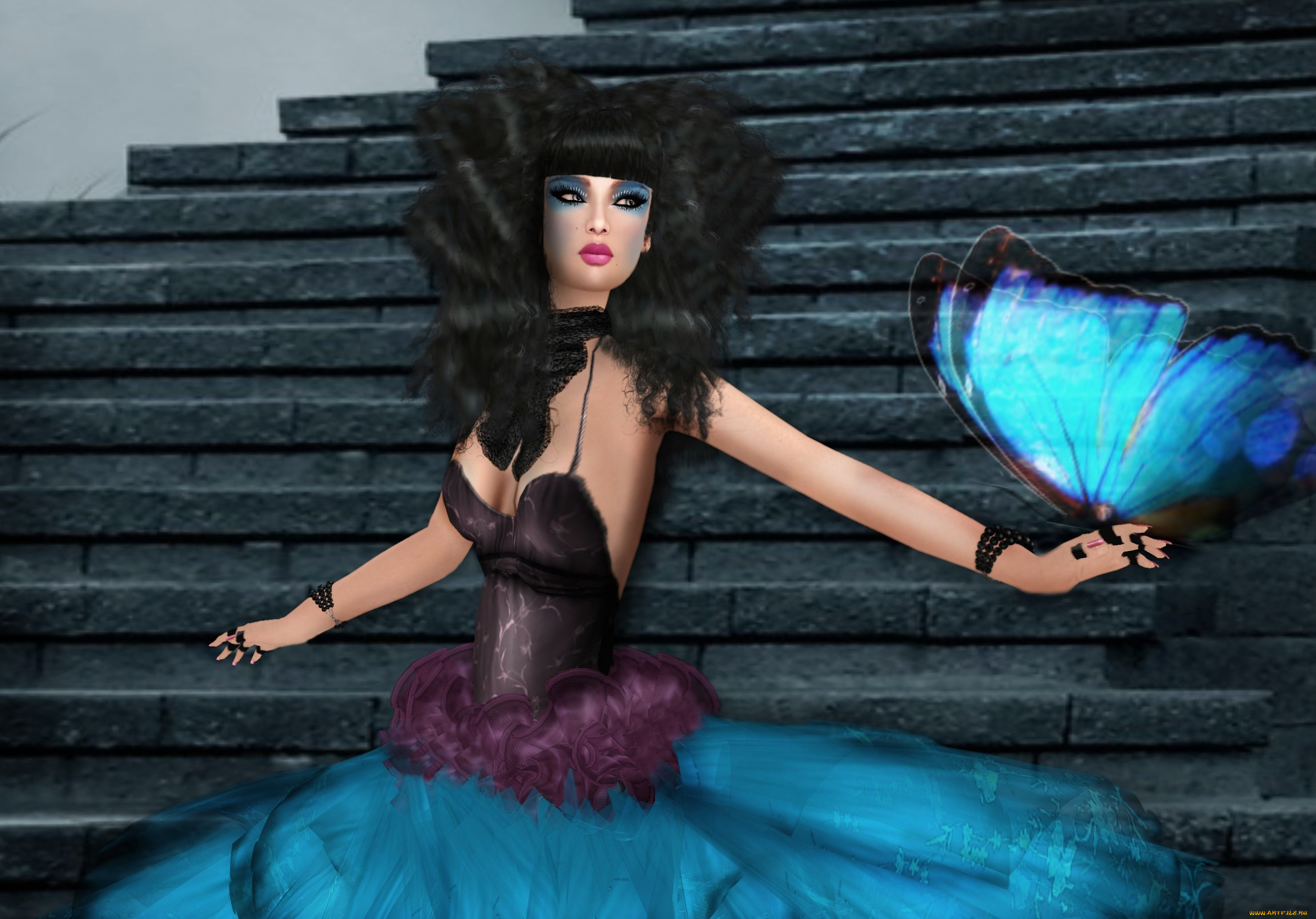 3д, графика, people, люди, девушка