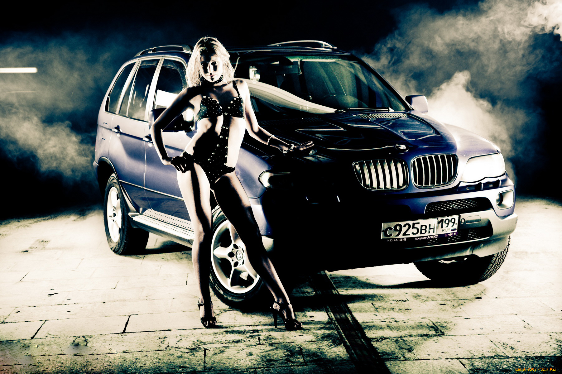 автомобили, авто, девушками, tuning