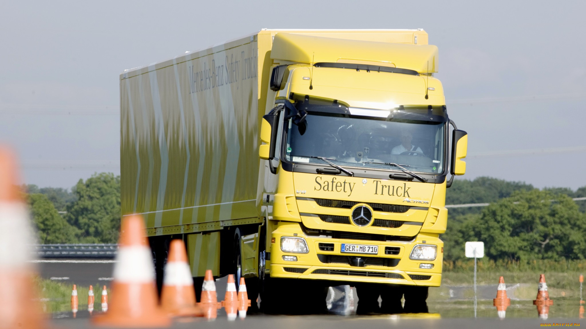 автомобили, mercedes, trucks, фура
