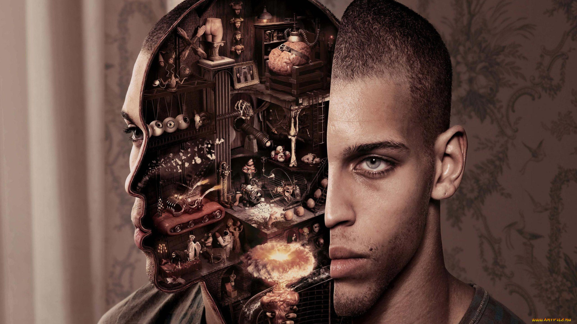 cyborg, фэнтези, другое, киборг