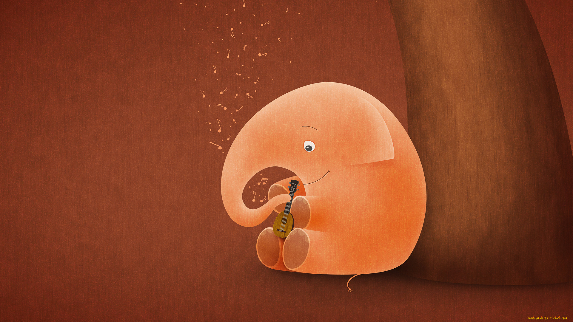 рисованные, vladstudio, слон