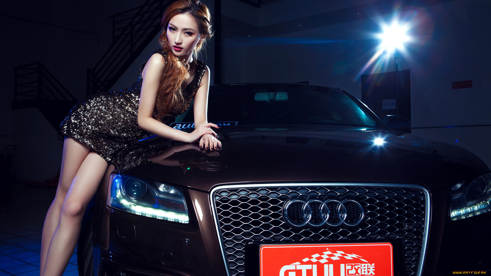 автомобили, авто, девушками, девушка, автомобиль